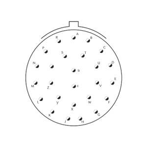 D38999/20FE26PC Соединитель Приборный