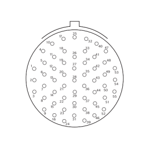 TV06RF17-35SE Соединитель Кабельный