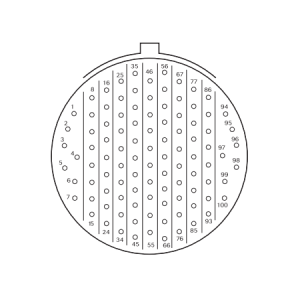 TV06RF23-35PB Соединитель Кабельный